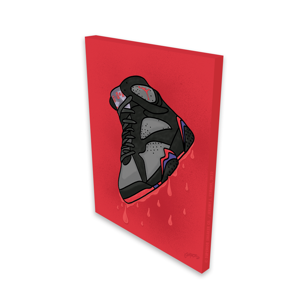 canvas-jordan-7-drip-40-x-52-canvas-superior-sneaker-co