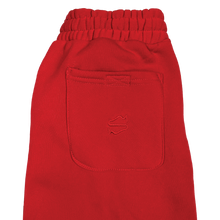 Load image into Gallery viewer, &quot;Sneaker S&quot; Red Fleece Men&#39;s Joggers (Embroidered)
